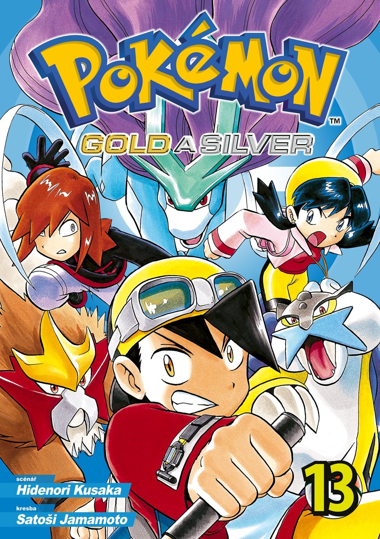 Levně Pokémon 13 - Gold a Silver - Hidenori Kusaka