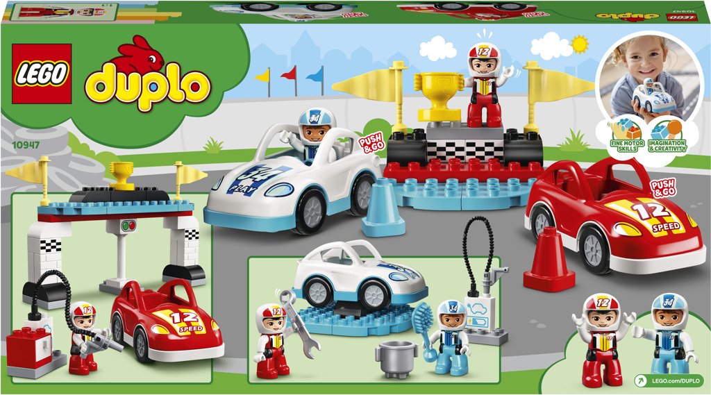 LEGO® DUPLO® Town 10947 Závodní auta - LEGO® DUPLO®