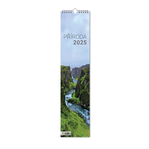 Levně Příroda 2025 - nástěnný kalendář, kravata