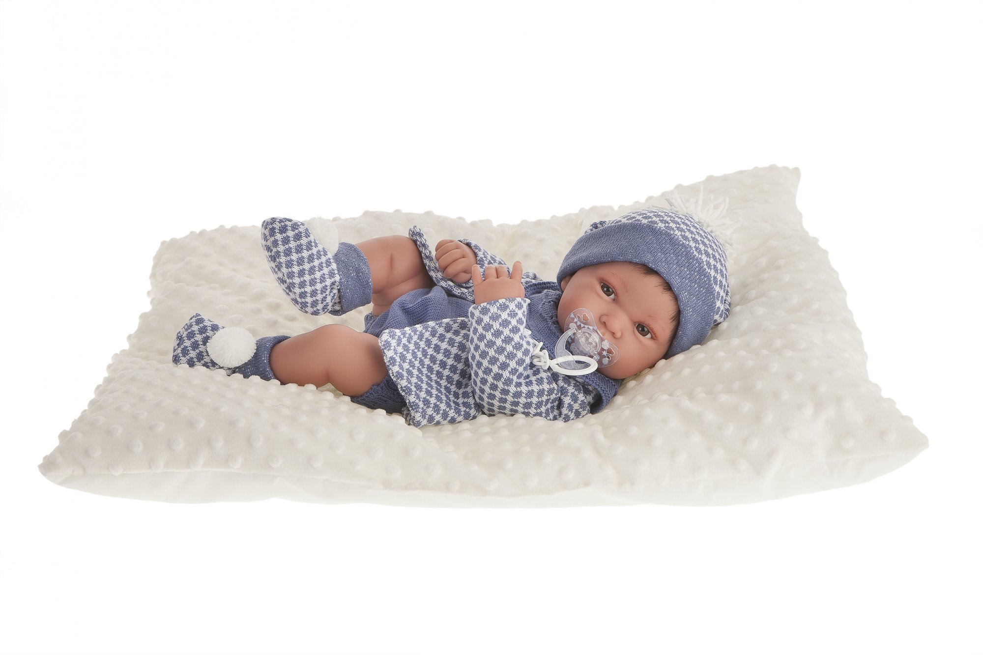 Levně Antonio Juan 5035 PIPO - realistická panenka miminko s celovinylovým tělem - 42 cm