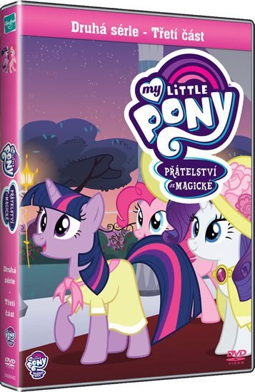 Levně My Little Pony: Přátelství je magické, 2.série:3.část (1DVD,8x22 min.)