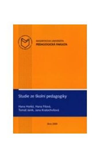 Levně Studie ze školní pedagogiky - Hana Fialová