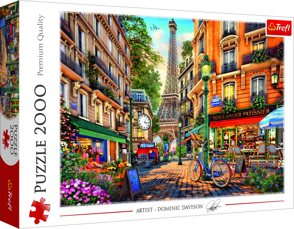 Trefl Puzzle Odpoledne v Paříži 2000 dílků - Trefl