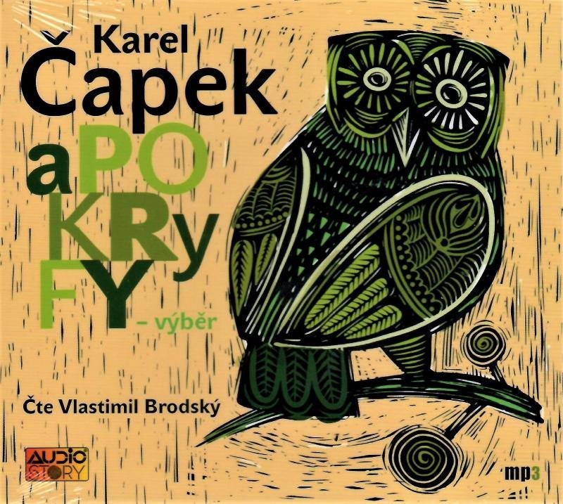Apokryfy - CDmp3 (Čte Vlastimil Brodský) - Karel Čapek