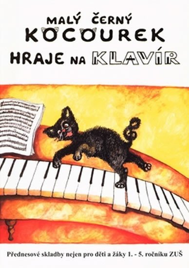 Levně Malý černý kocourek hraje na klavír - Richard Mlynář
