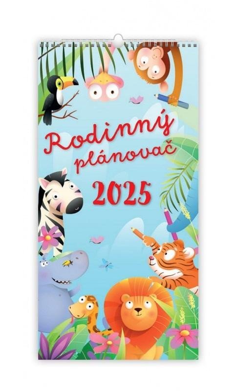 Levně Kalendář nástěnný 2025 - Rodinný plánovač