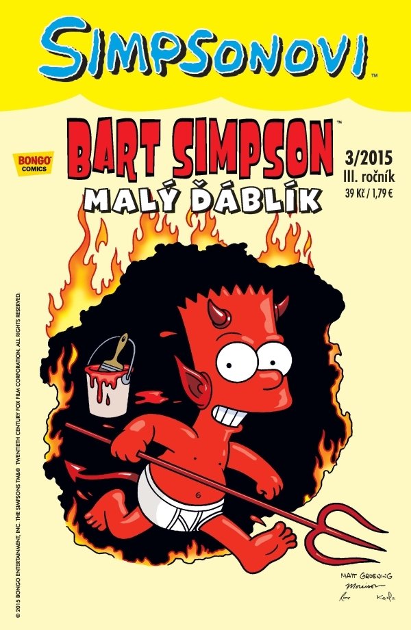 Levně Simpsonovi - Bart Simpson 03/15 - Malý ďáblík - Matthew Abram Groening