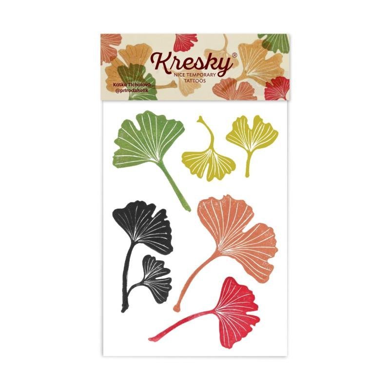 Product detail of Kresky dočasné tetování - Ginkgo