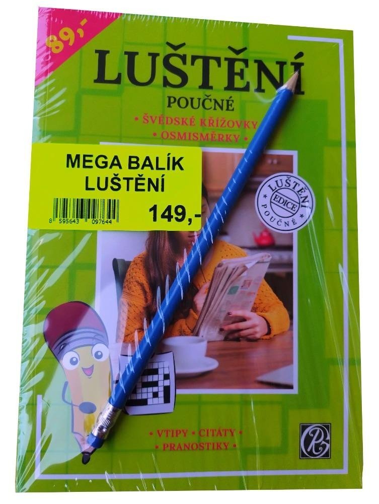 Levně Mega balík luštění