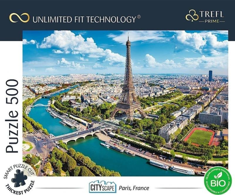 Levně Trefl Puzzle UFT Cityscape: Paříž, Francie 500 dílků