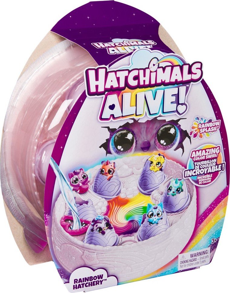 Hatchimals duhový hrací set - Spin Master Hatchimals