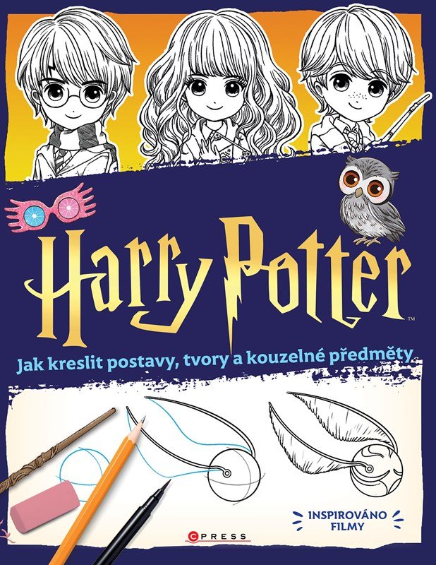 Levně Harry Potter: Jak kreslit postavy, tvory a kouzelné předměty - Isa Gouache