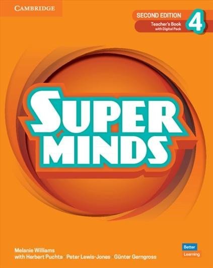 Levně Super Minds Teacher’s Book with Digital Pack Level 4, 2nd Edition - Garan Holcombe