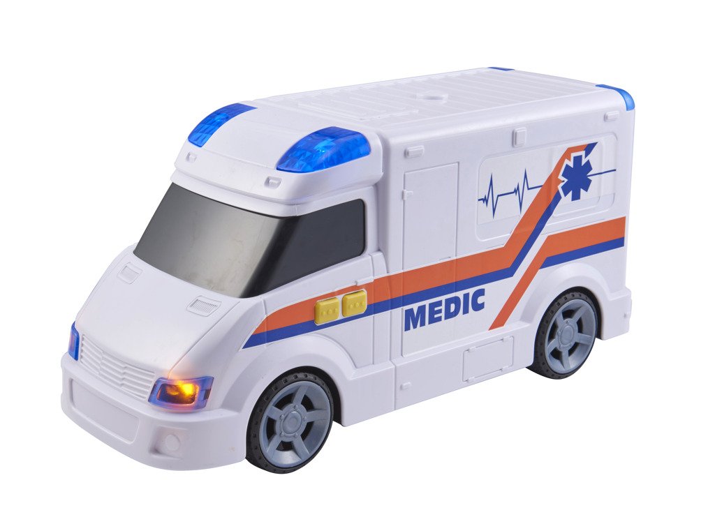 Teamsterz ambulance se zvukem a světlem - Alltoys Halsall