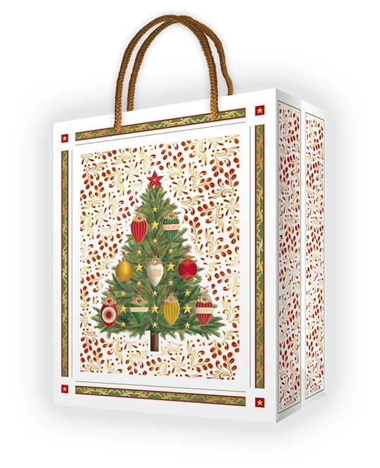 Levně QUIRE PUBLISHING Dárková taška S 8264 QP - vánoční