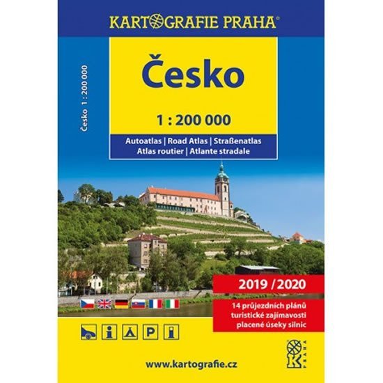 Levně Česká republika - autoatlas 1:200 tis.