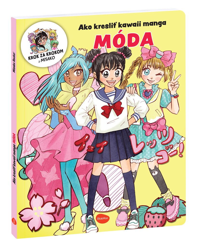 Levně Ako kresliť KAWAII MANGA: MÓDA – Krok za krokom s MISAKO