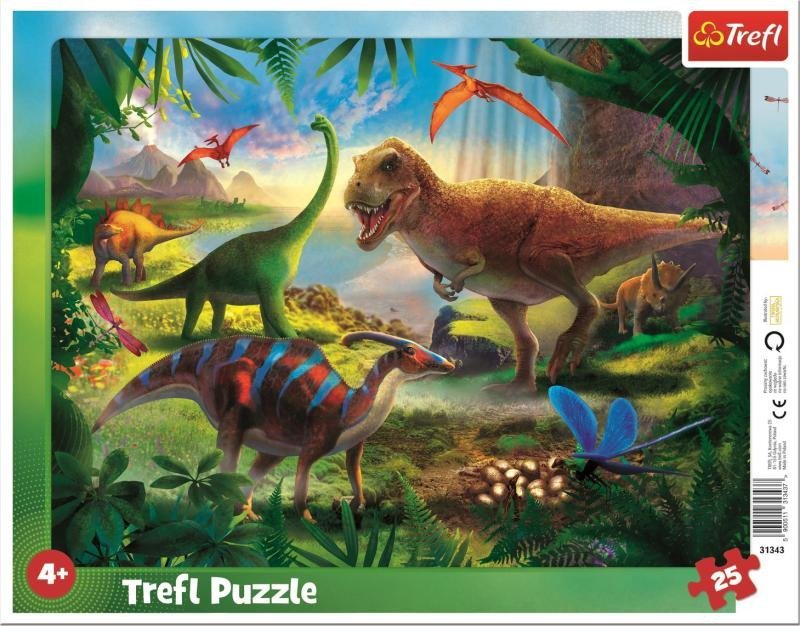 Levně Trefl Puzzle Dinosauři / 25 dílků