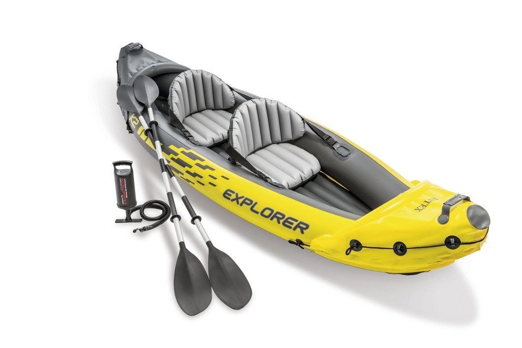 Levně Kanoe nafukovací Explorer K2 - Alltoys Intex