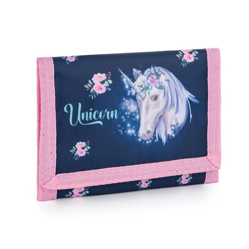 Levně Oxybag Dětská textilní peněženka - Unicorn 1