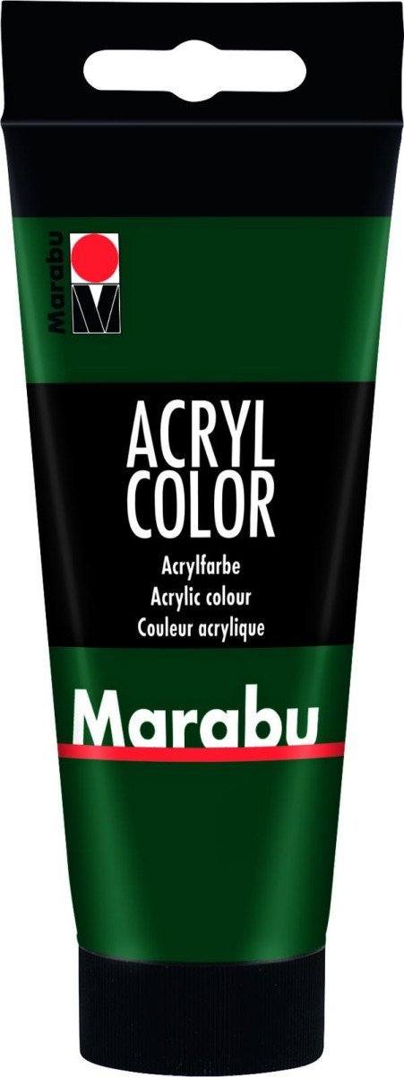 Levně Marabu Acryl Color akrylová barva - tmavě zelená 100 ml
