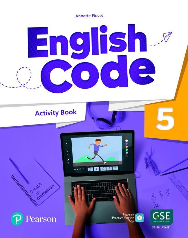 Levně English Code 5 Activity Book with Audio QR Code - Annette Flavel