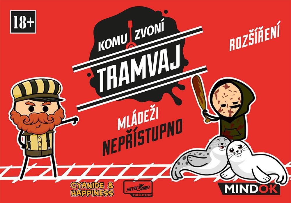 Levně Komu zvoní tramvaj: Mládeži nepřístupno / rozšíření - Mindok