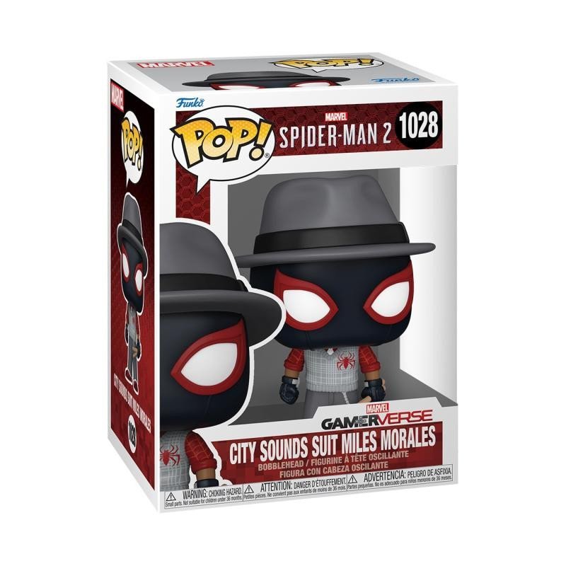 Levně Funko POP Games: Spider-Man 2 - City Sounds Suit Miles Morales #1028