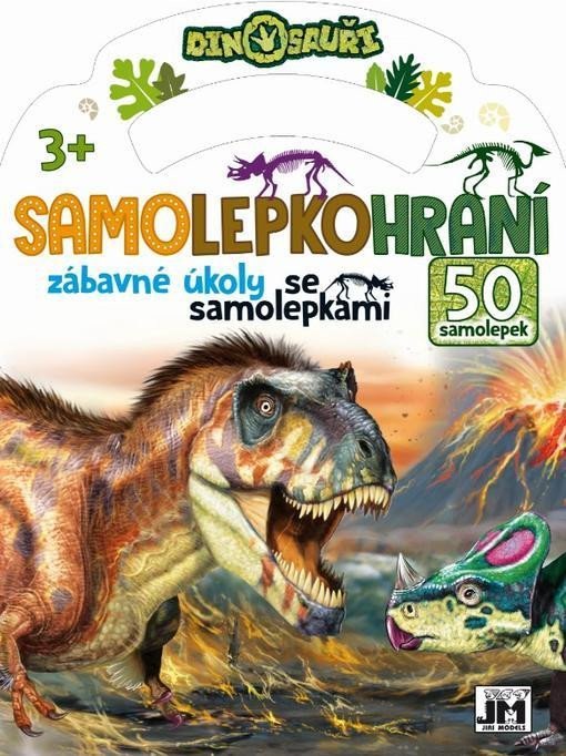 Levně Dinosauři - Samolepkohraní - Kolektiv