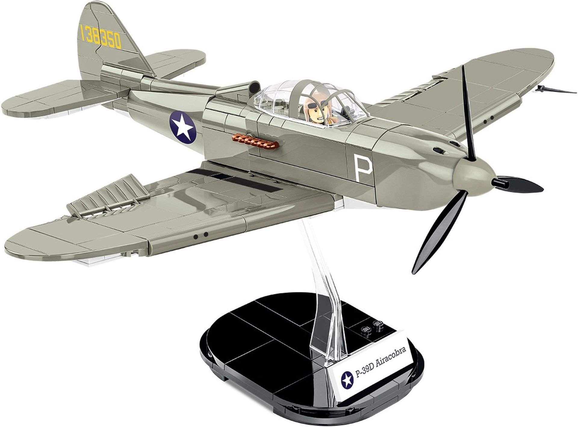 Levně COBI 5746 II WW Bell P-39D Airacobra, 1:32, 361 k, 1 f