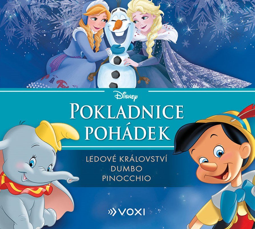 Disney - Ledové království, Dumbo, Pinocchio (audiokniha pro děti) - kolektiv autorů