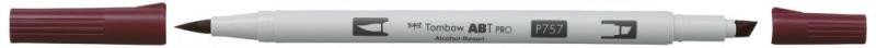 Tombow Oboustranný štětcový lihový fix ABT PRO - port red