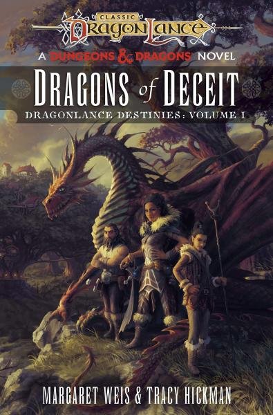 Levně Dragons of Deceit. Dragonlance Destinies, vol. 1 - Margaret Weis