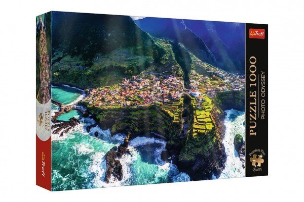 Levně Puzzle Premium Plus - Photo Odyssey: Ostrov Madeira, Portugalsko 1000 dílků 68,3x48cm v krab 40x27cm