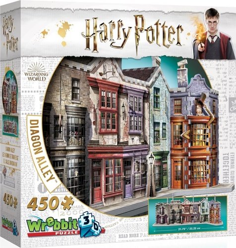 Levně Puzzle 3D Harry Potter: Příčná ulice 450 dílků