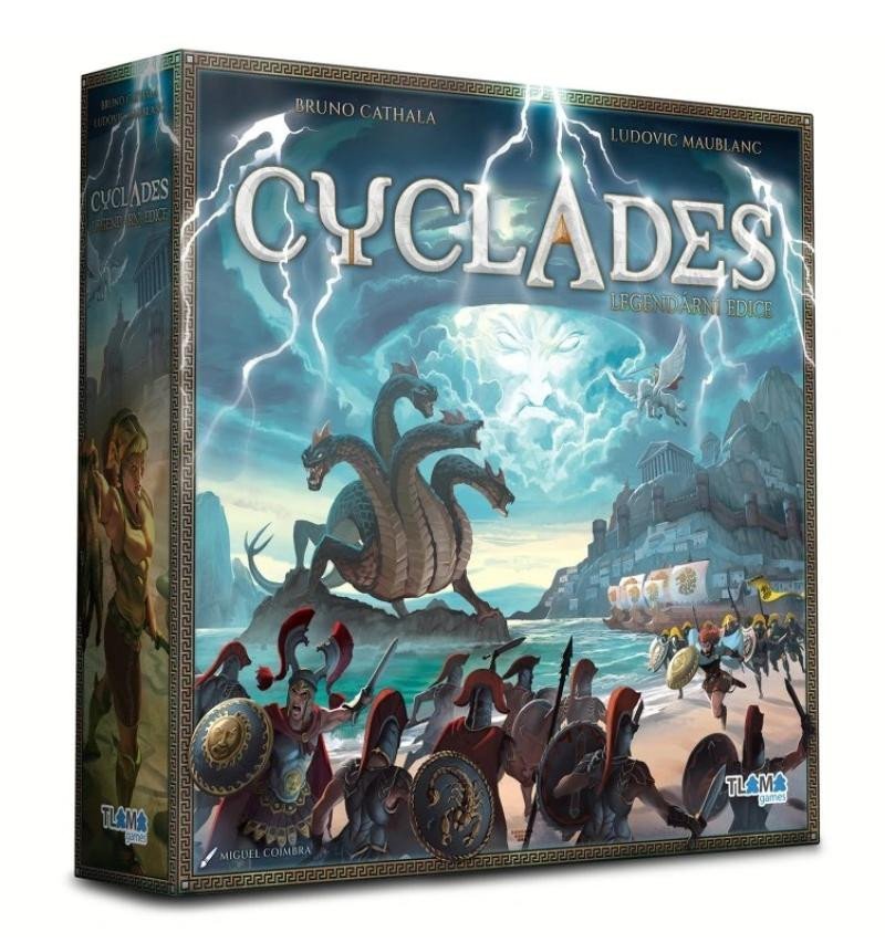 Levně Cyclades: Legendární edice - desková hra - Bruno Cathala