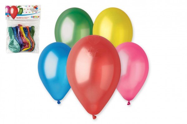 Balonek/Balonky nafukovací 10&quot; 10ks v sáčku karneval