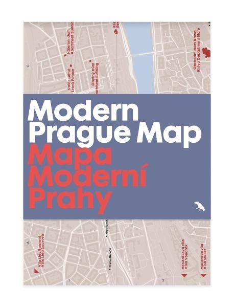 Modern Prague Map: 20th century architecture guide map : Mapa Moderni Prahy - Adam Stech