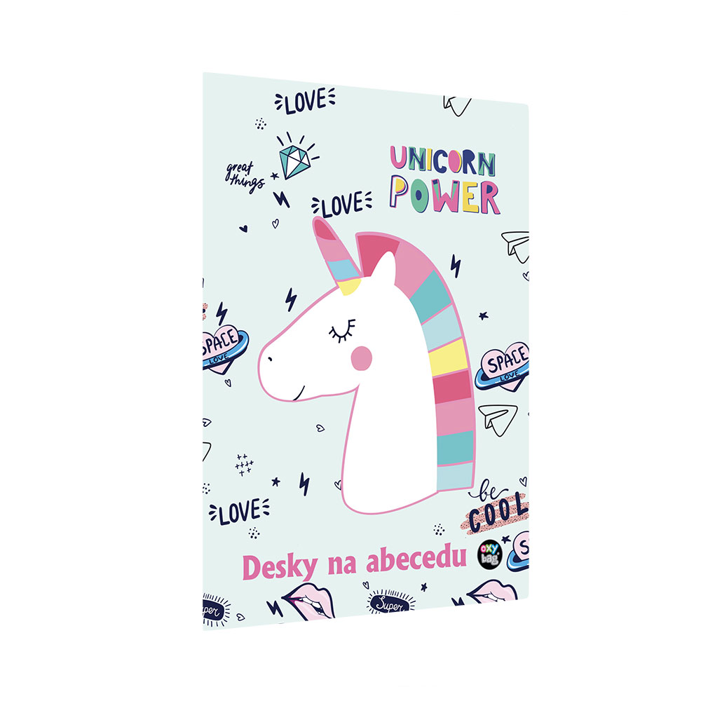 Levně Oxy Desky na ABC - Unicorn iconic