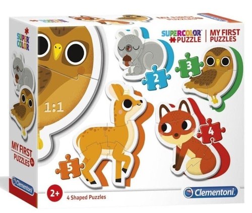 Product detail of Moje první puzzle Lesní zvířata