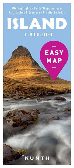 Levně Island Easy Map