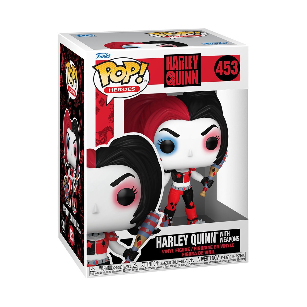 Levně Funko POP Heroes: DC - Harley Quinn with Weapons