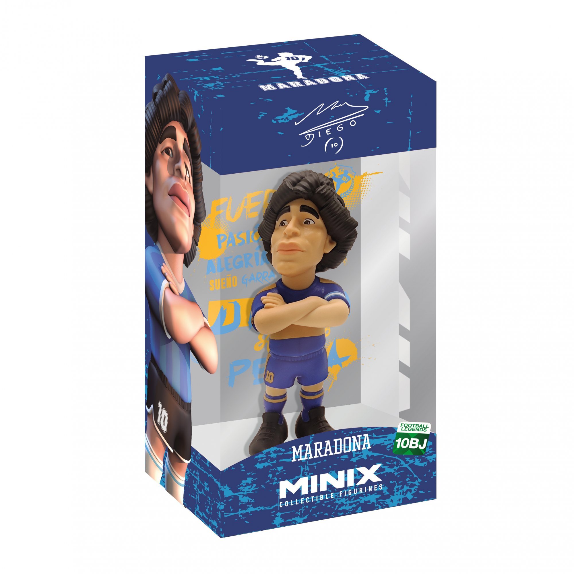 Levně MINIX Football: Icon Maradona - Blue and Yellow