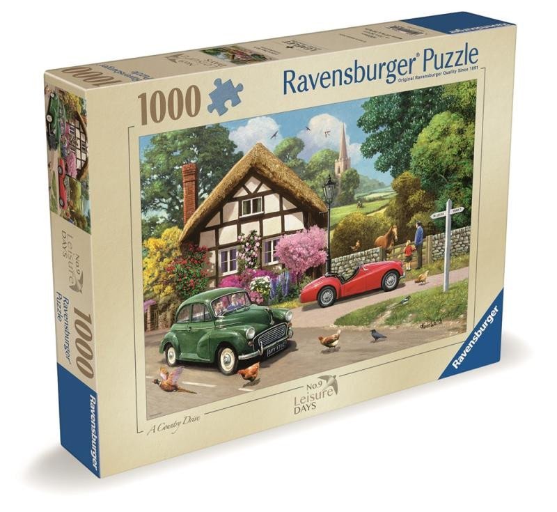 Levně Puzzle Projížďka venkovskou krajinou 1000 dílků