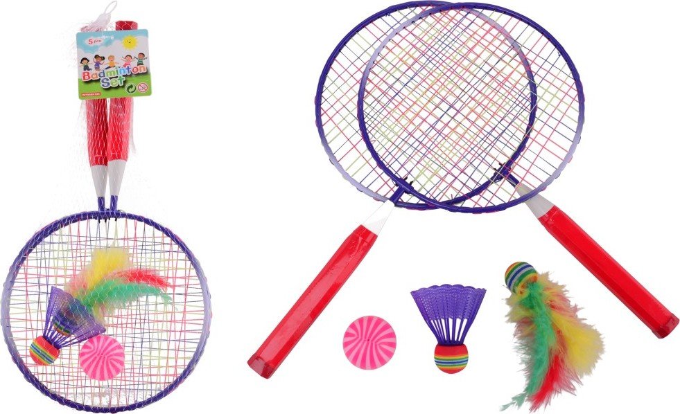 Levně Badminton, líný tenis - set - Johntoy