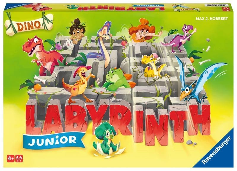 Levně Ravensburger Labyrinth Junior Dinosauři - společenská hra