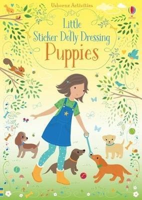 Levně Little Sticker Dolly Dressing Puppies - Fiona Watt