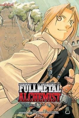 Levně Fullmetal Alchemist (3-in-1 Edition), Vol. 4: Includes vols. 10, 11 &amp; 12 - Hiromu Arakawa