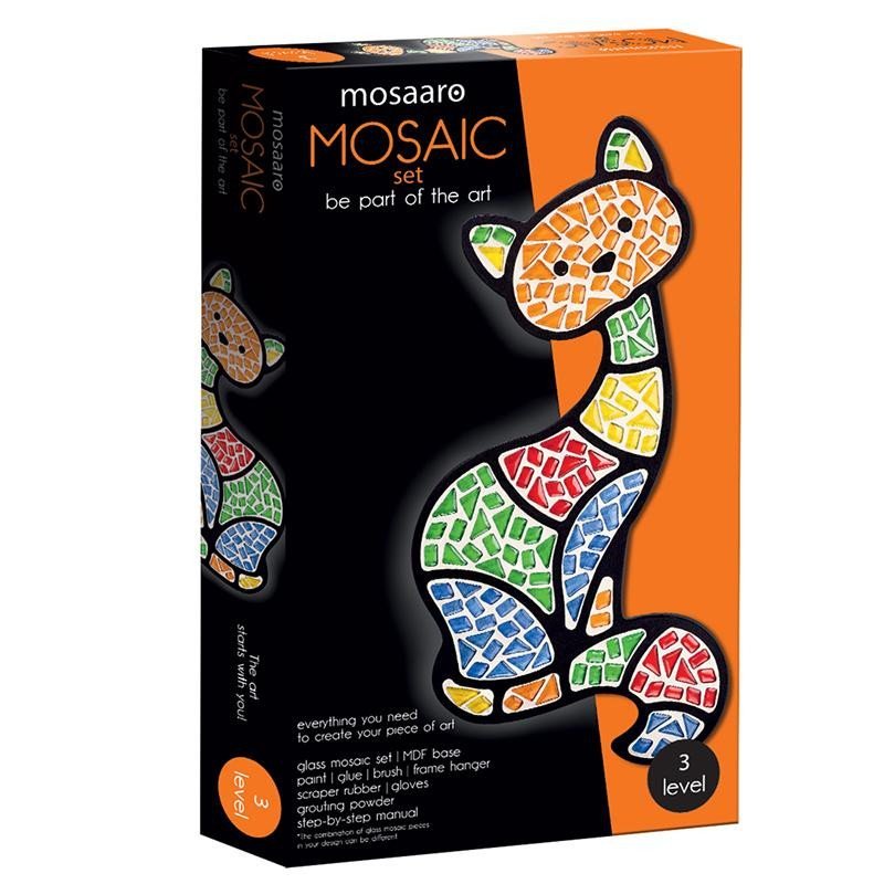 Levně MOSAARO Sada na výrobu mozaiky - Kočka