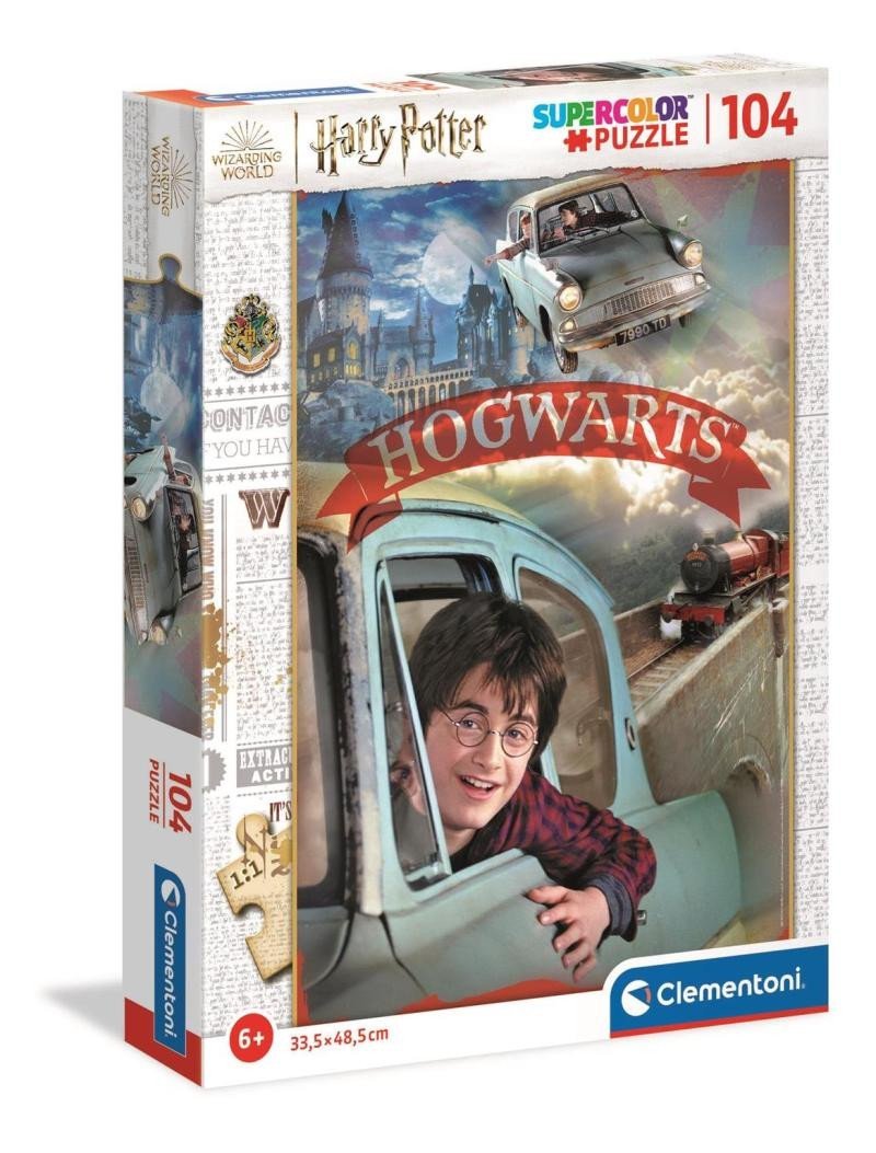 Levně Clementoni Puzzle - Harry Potter Ford Anglia 104 dílků
